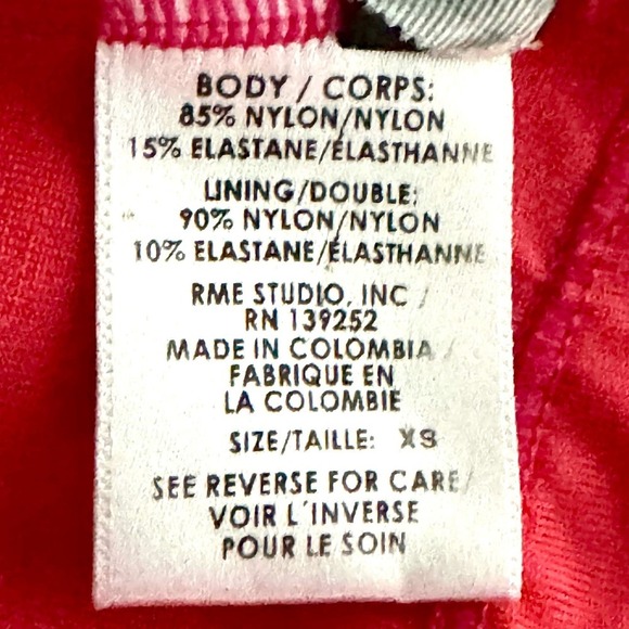 PEIXOTO Flamingo Plunging One- Piece T-Back Swimsuit in Magenta size XS - Picture 9 of 11